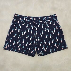 Maison Jules Pineapple Print Maddie Everyday Short